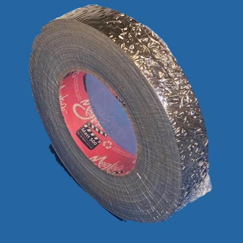 NASTRO TELATO MAGTAPE 500 OPACO NERO 25mm - 50mt
